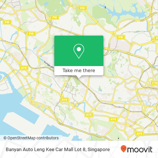 Banyan Auto Leng Kee Car Mall Lot 8 map