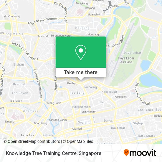 Knowledge Tree Training Centre map