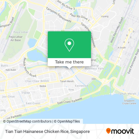 Tian Tian Hainanese Chicken Rice map