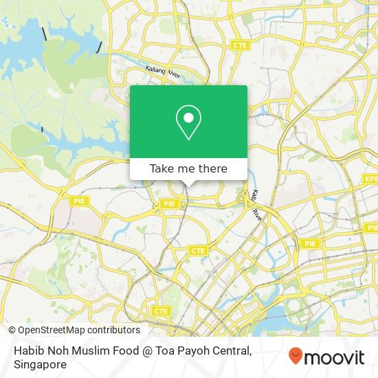 Habib Noh Muslim Food @ Toa Payoh Central map