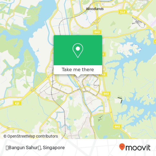 Bangun Sahur map