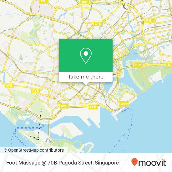 Foot Massage @ 70B Pagoda Street map