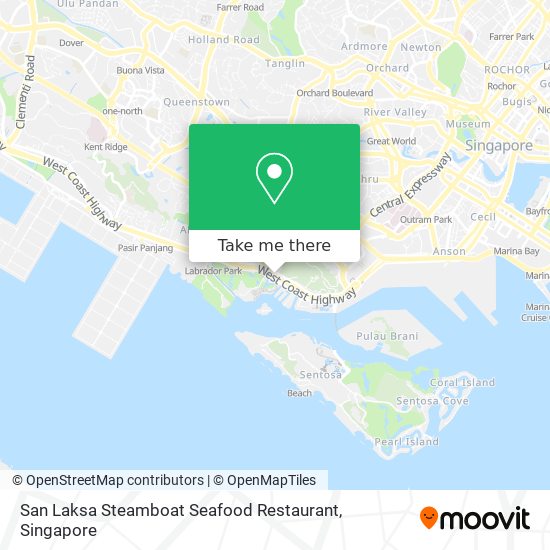 San Laksa Steamboat Seafood Restaurant地图