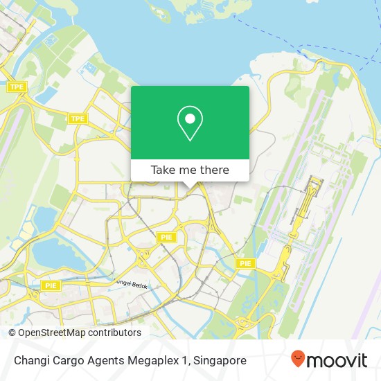 Changi Cargo Agents Megaplex 1 map