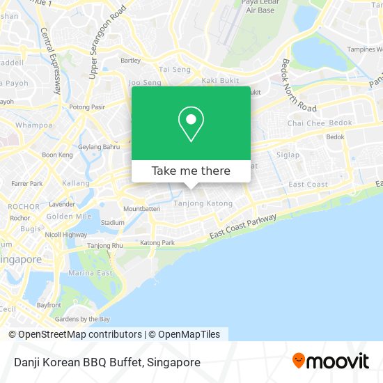 Danji Korean BBQ Buffet map