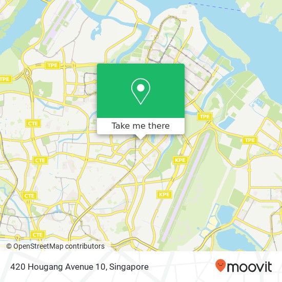 420 Hougang Avenue 10地图