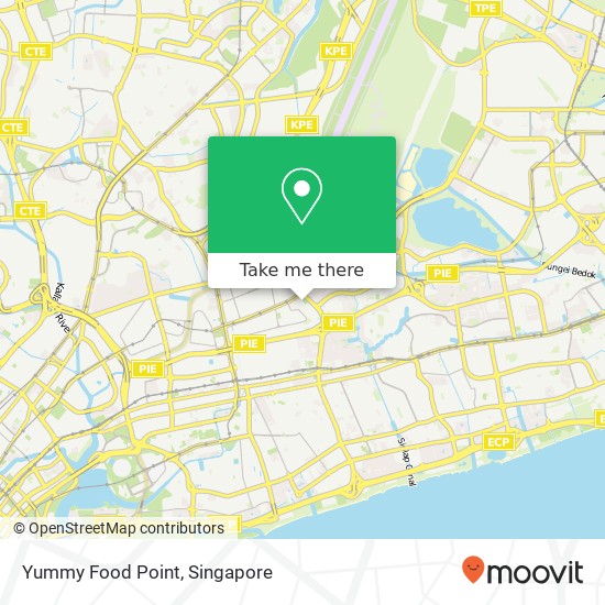 Yummy Food Point map