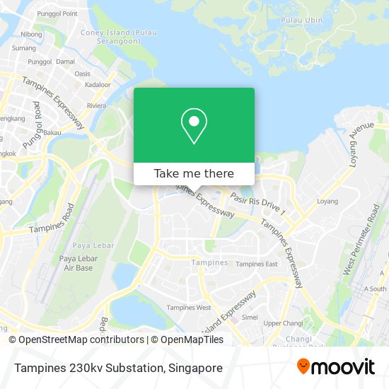 Tampines 230kv Substation地图