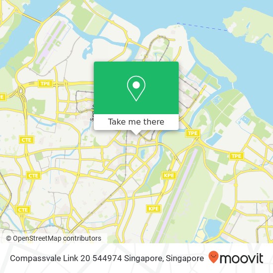 Compassvale Link 20‎ 544974 Singapore map
