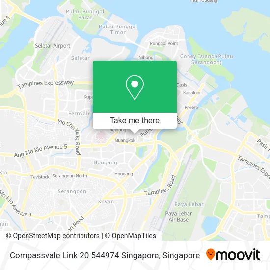 Compassvale Link 20‎ 544974 Singapore map