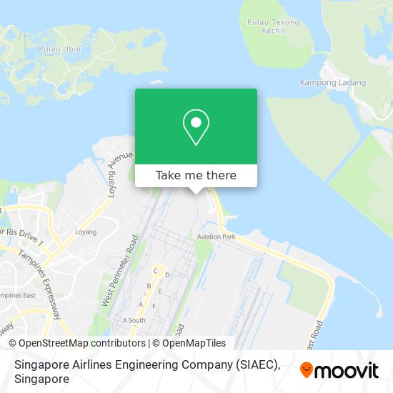 Singapore Airlines Engineering Company (SIAEC) map