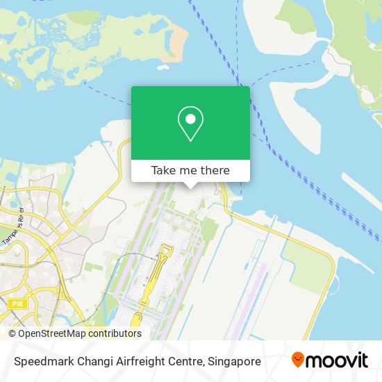 Speedmark Changi Airfreight Centre map