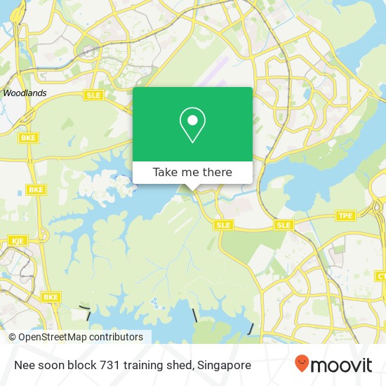 Nee soon block 731 training shed map