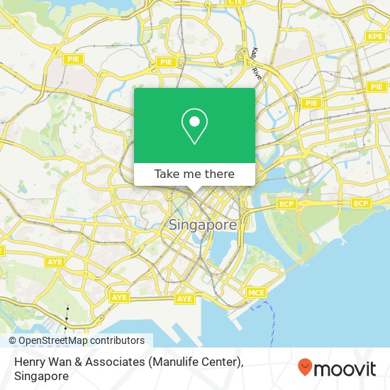 Henry Wan & Associates (Manulife Center) map