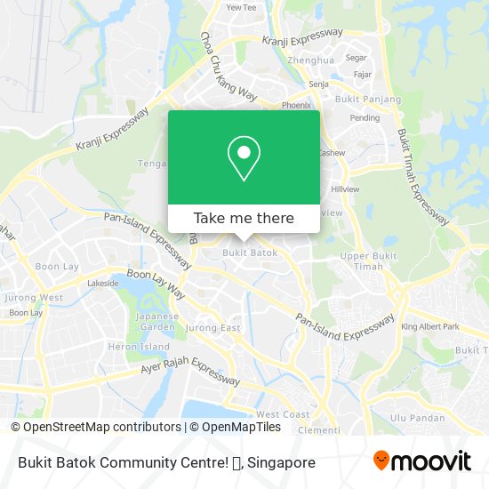 Bukit Batok Community Centre!  map