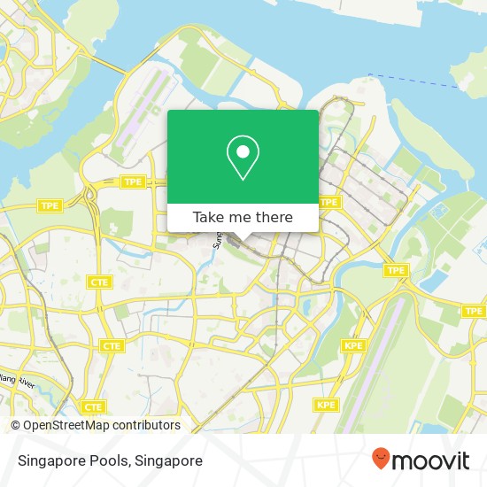 Singapore Pools map