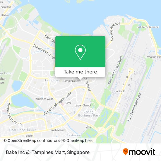 Bake Inc @ Tampines Mart map