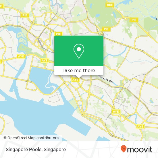 Singapore Pools map