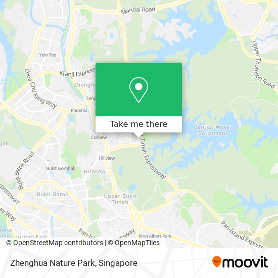 Zhenghua Nature Park map