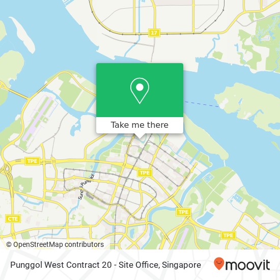 Punggol West Contract 20 - Site Office地图