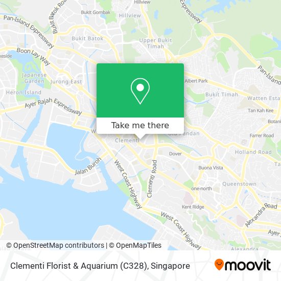 Clementi Florist & Aquarium (C328)地图