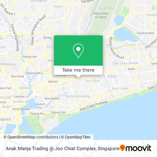 Anak Manja Trading @ Joo Chiat Complex地图