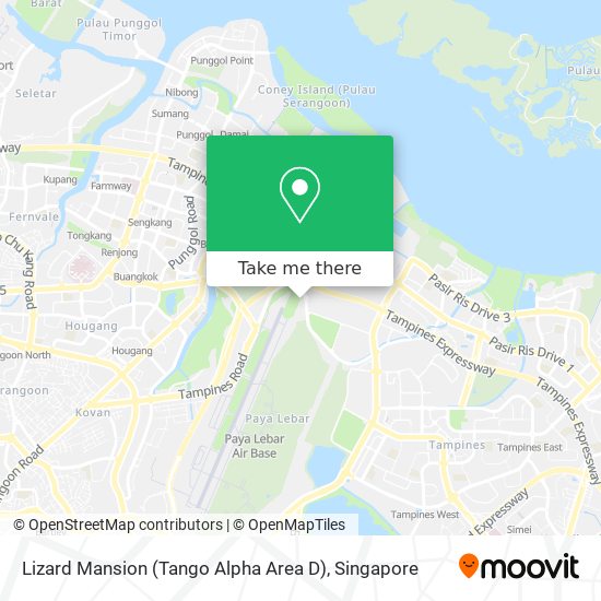 Lizard Mansion (Tango Alpha Area D) map