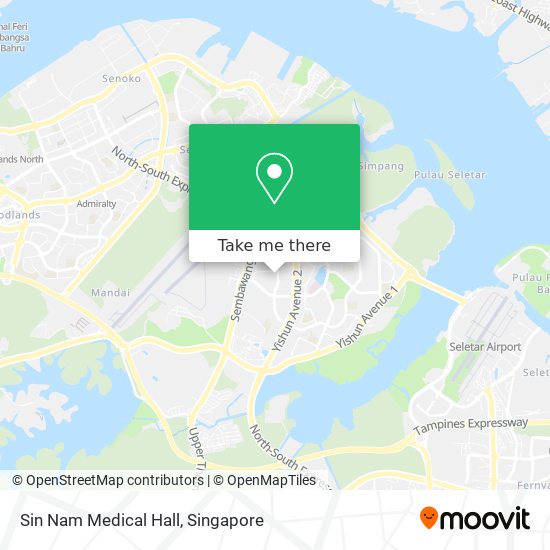 Sin Nam Medical Hall地图