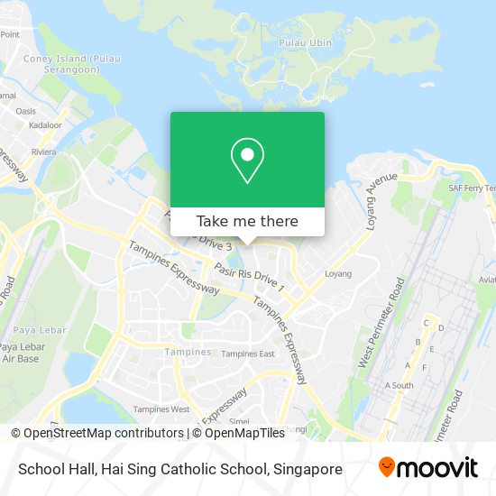 School Hall, Hai Sing Catholic School map