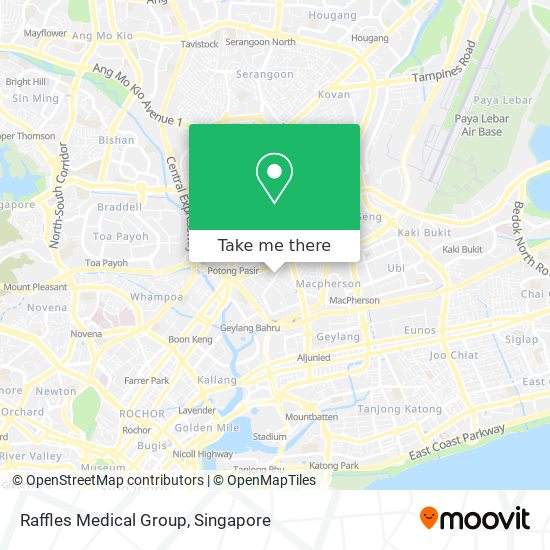 Raffles Medical Group地图