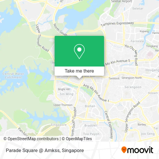 Parade Square @ Amkss map