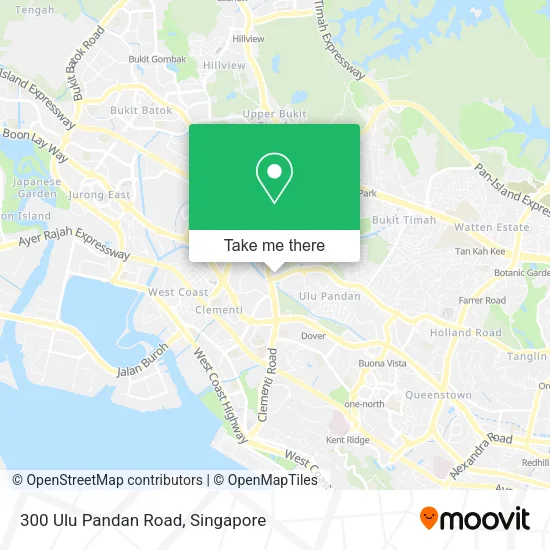 300 Ulu Pandan Road map