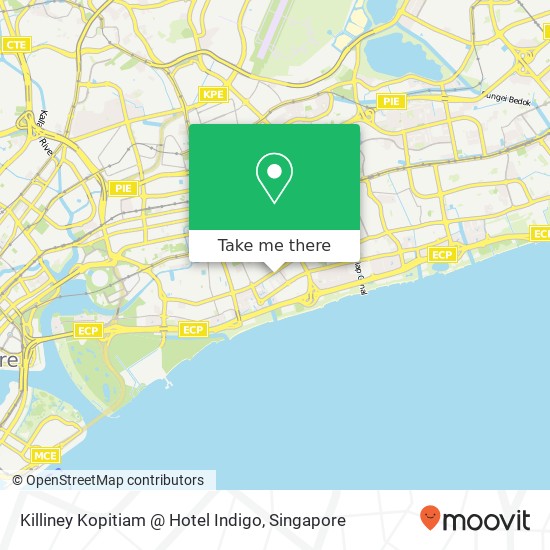 Killiney Kopitiam @ Hotel Indigo地图