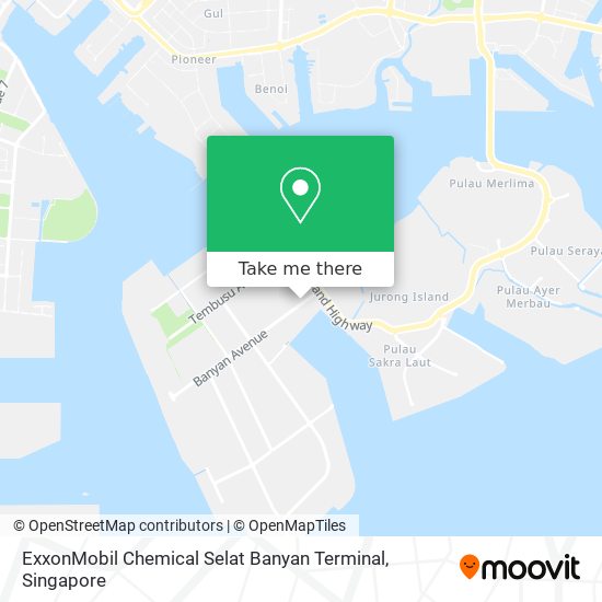 ExxonMobil Chemical Selat Banyan Terminal地图