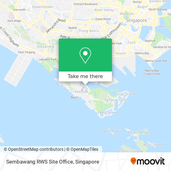 Sembawang RWS Site Office地图