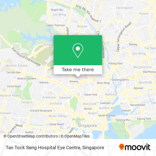 Tan Tock Seng Hospital Eye Centre map