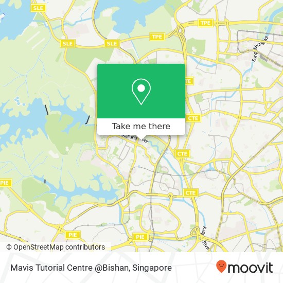 Mavis Tutorial Centre @Bishan map