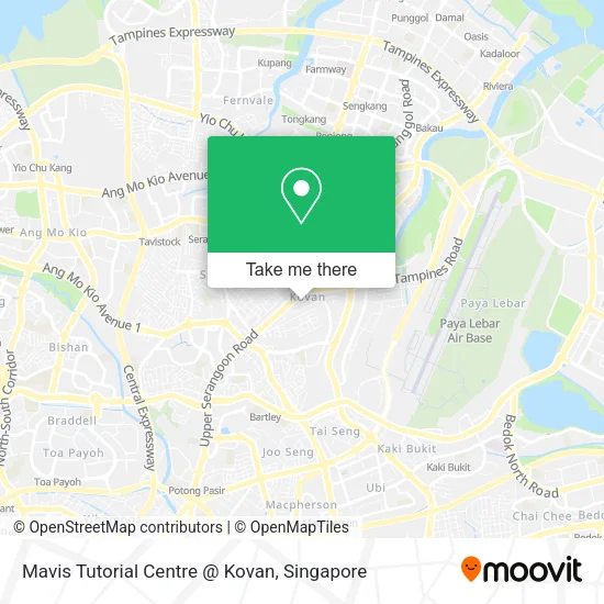 Mavis Tutorial Centre @ Kovan map