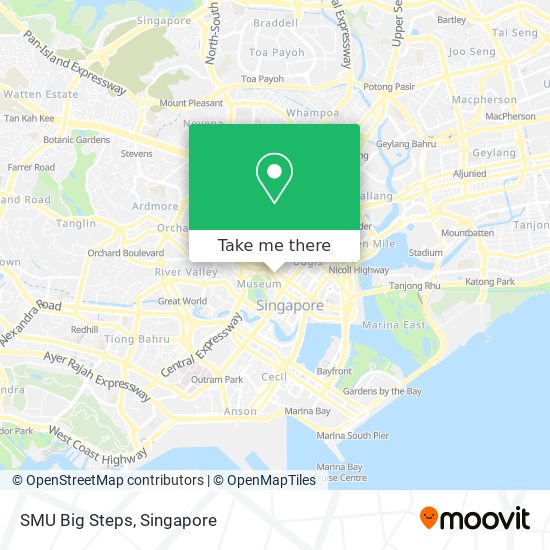 SMU Big Steps map