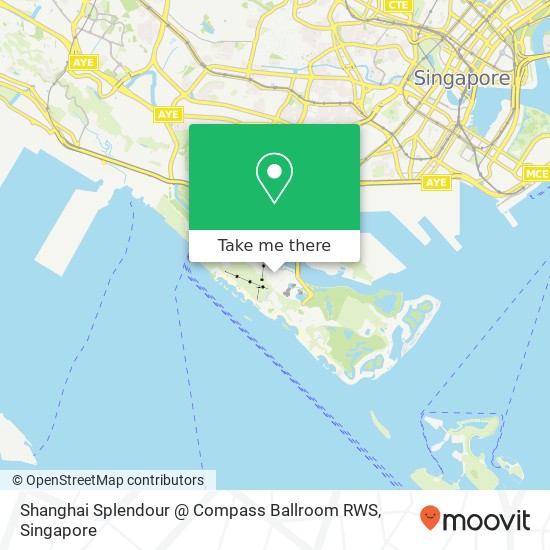 Shanghai Splendour @ Compass Ballroom RWS map