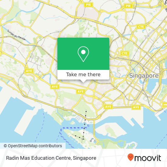 Radin Mas Education Centre map
