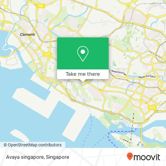 Avaya singapore map