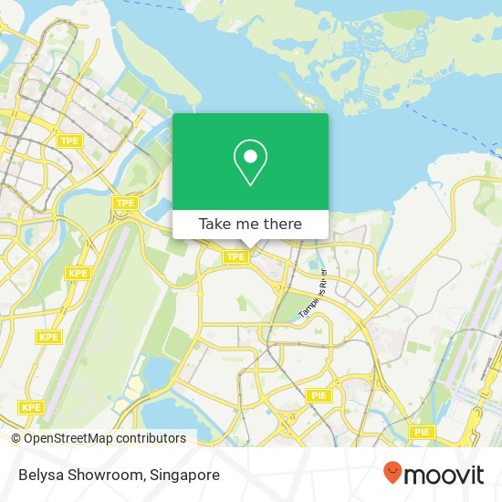 Belysa Showroom map