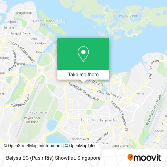 Belysa EC (Pasir Ris) Showflat map