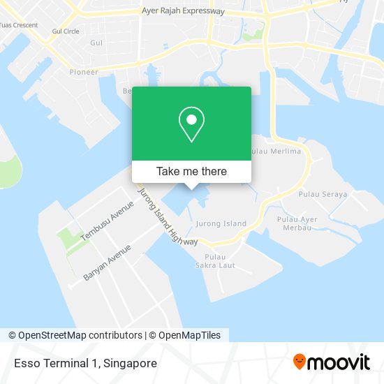 Esso Terminal 1 map