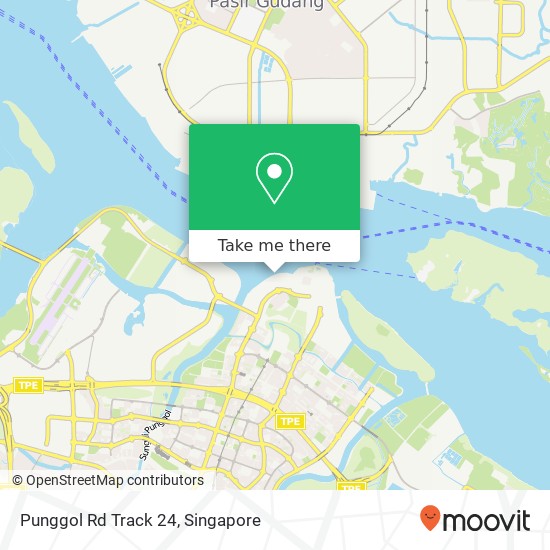 Punggol Rd Track 24 map