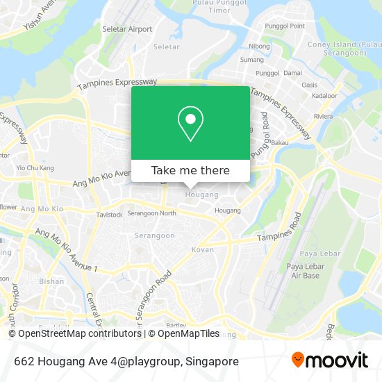 662 Hougang Ave 4@playgroup map