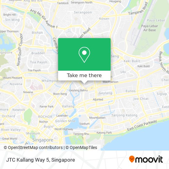 JTC Kallang Way 5 map