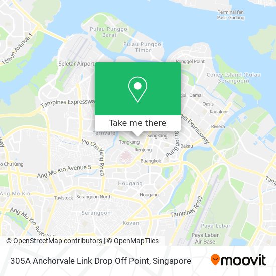 305A Anchorvale Link Drop Off Point地图