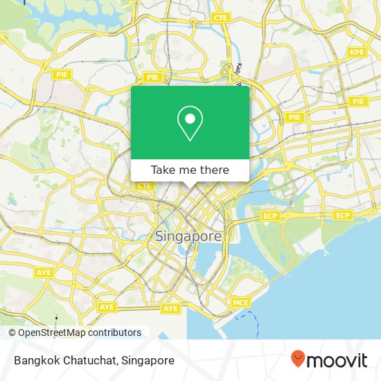 Bangkok Chatuchat map